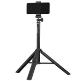 Boden-Telefonständer aus Aluminiumlegierung, Live-Bluetooth-Telefon-Selfie-Stick, QingZhuangShiDai ZP100, QingZhuangShiDai ZP100B